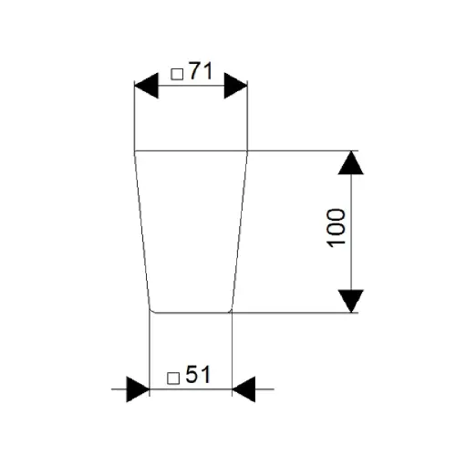 Rosan Quadro Čaša za JQ906