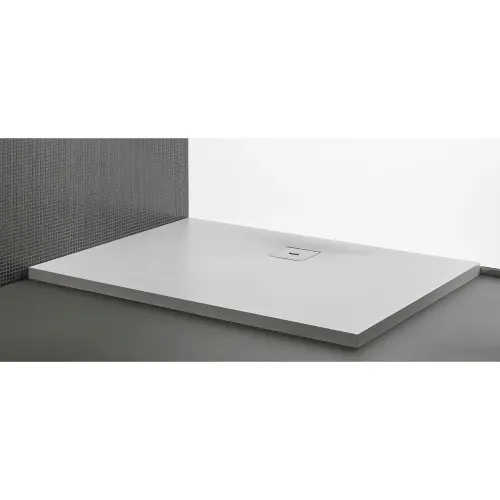 Kolpa Tuš kada Moonwalk Q100x80 - Liveni mermer Bela 596990