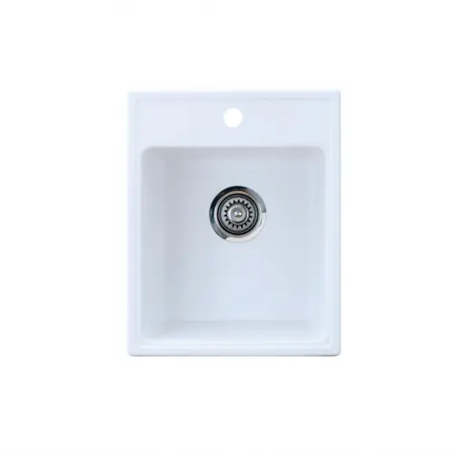Metalac X Granit Quadro 40 400x500 fi 90 sa sifonom Bela 152984