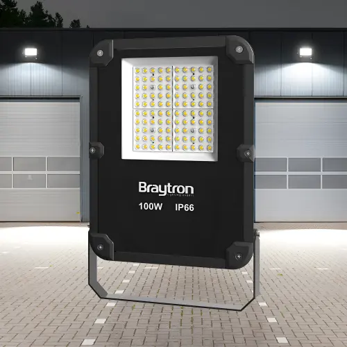 Braytron LED Reflektor 100W Sivi 4000K IP66 BT62-09112