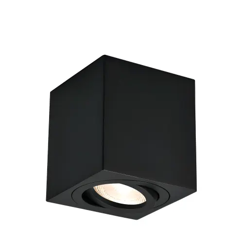 Braytron GU10 Nadgradni Spot Kvadratni Crni BH04-30311