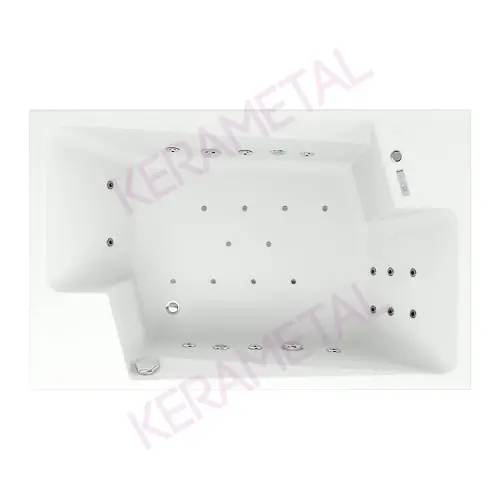 Kolpa Masažna kada Nabucco 190x120/MO-2 V+V+Mikro 718750