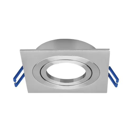 Braytron GU10 Ugradna Rozetna Kvadratna Jednostruka Aluminijum BH03-00113