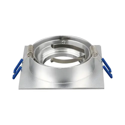 Braytron GU10 Ugradna Rozetna Kvadratna Jednostruka Aluminijum BH03-00113
