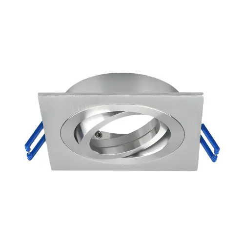 Braytron GU10 Ugradna Rozetna Kvadratna Jednostruka Aluminijum BH03-00113