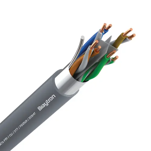 Braytron Data Kabl CAT6 F/Utp CU Sivi 305M BZ20-00430