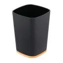 Tendance Čaša za ČETKICE 75X75X105CM ABS BAMBUS Crna 61110103