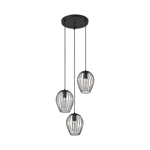 Braytron Visilica 3-Glava E27 Crni BV03-00051