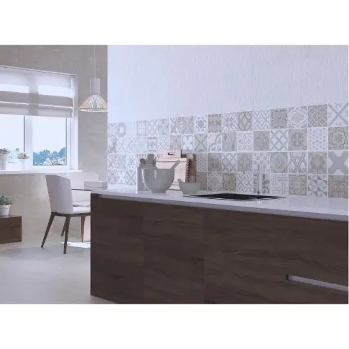 AB REINE MOSAICO VINTAGE Silver 30x90 Zidna mat RT