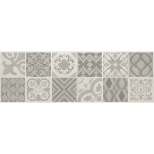AB REINE MOSAICO VINTAGE Silver 30x90 Zidna mat RT