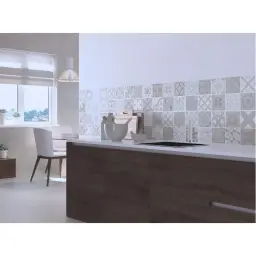 AB REINE MOSAICO VINTAGE Silver 30x90 Zidna mat RT