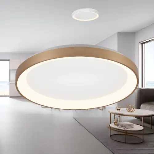Braytron LED Plafonjera Okrugla 36W Zlatni CCT IP20 BH17-00286