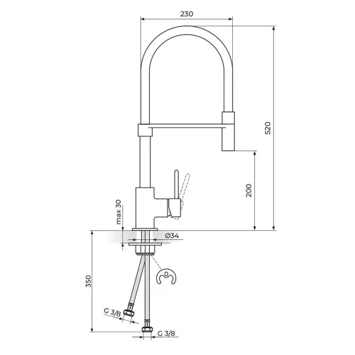 Rosan Zerro za sudoperu JZ38701