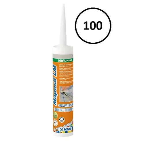 Mapei Mapesil LM 100 Bela kartuša 310 ml