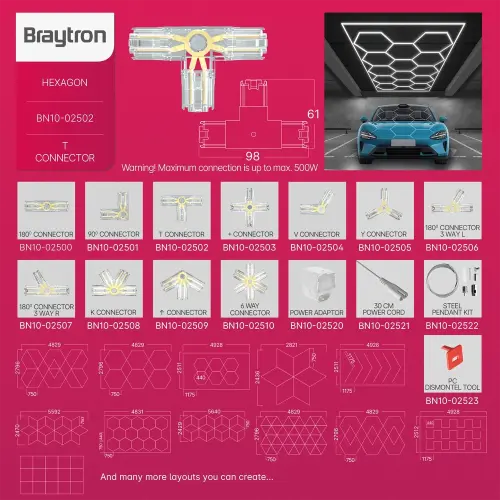 Braytron Hegza Konektor T BN10-02502