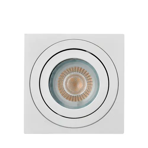 Braytron GU10 Nadgradni Spot Kvadratni Beli BH04-30310