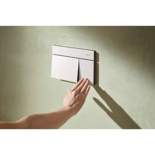 Hansgrohe iFrame tipka Element E Bela Mat 66003700