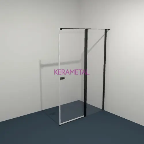 Kolpa Andromeda Tuš vrata D 140-UNI B/1 Black 516640