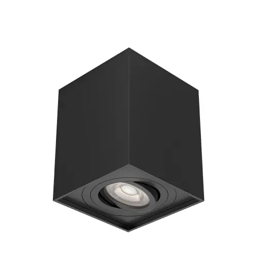 Braytron GU10 Nadgradni Spot Kvadratni Crni BH04-00311