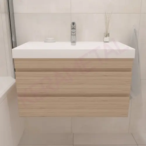 Kolpa ormarić sa umivaonikom Naomi OUN 80cm Natural wood 546630