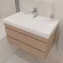 Kolpa ormarić sa umivaonikom Naomi OUN 80cm Natural wood 546630