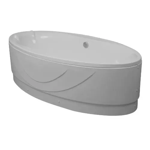 Zomar kada Magnolia LUX 200x100 ELIPSA sa metalnim nosačem i oblogom