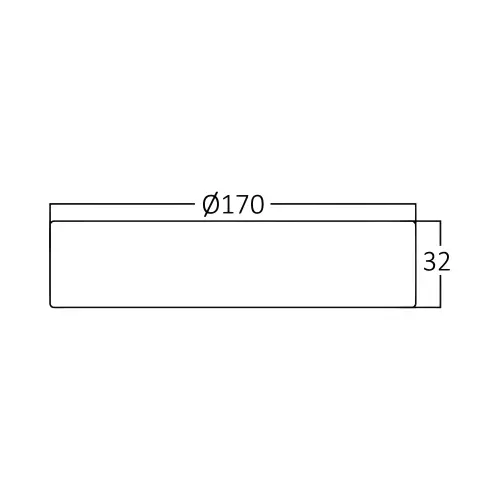 Braytron LED Panel Nadgradni Okrugli 12W Beli 4000K LP03-01210