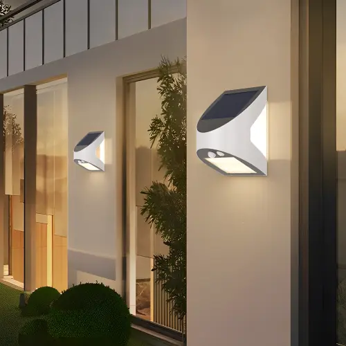Braytron Solarna Zidna Svetiljka 3W Beli 6500K IP54 BG36-00130