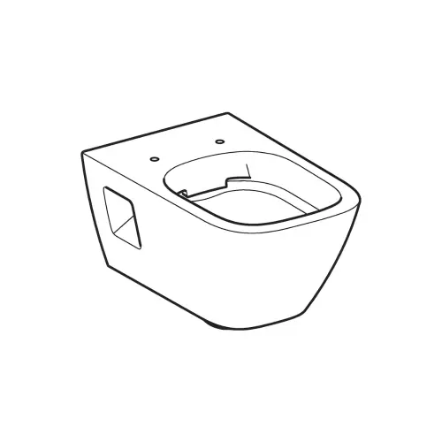 Geberit Smyle Square WC šolja konzolna rimfree 500.208.01.1 - tehnički crtež
