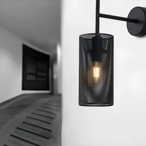 Braytron Zidna Svetiljka E14 Crni BV03-00022