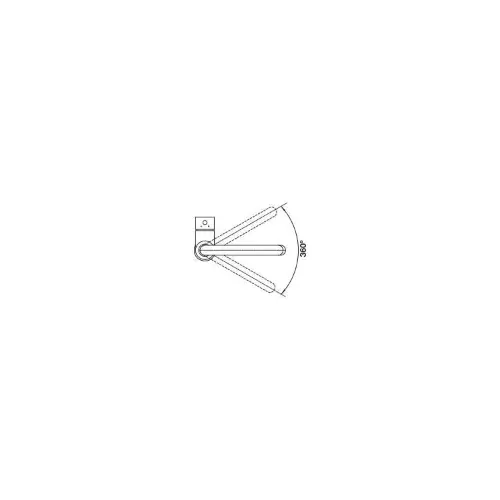 Blanco MIDA crna 526145 - tehnički crtež