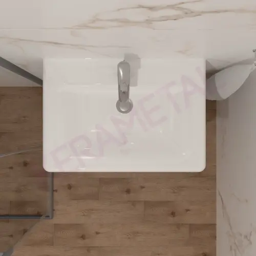 Kolpa ormarić sa umivaonikom Evelin OUE 65cm Gray/Oak 573820