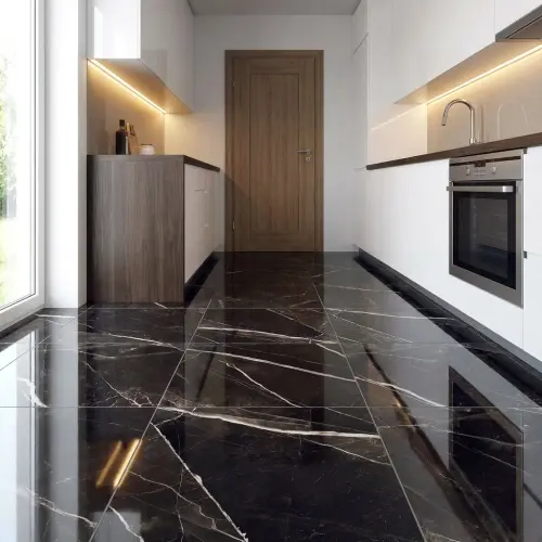 Marazzi Allmarble 60X60 Allmarble Calacatta Black Lux MEM2