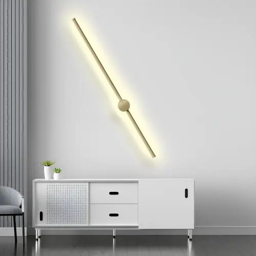 Braytron LED Zidna Lampa 16W Zlatna 3000K BH07-04106