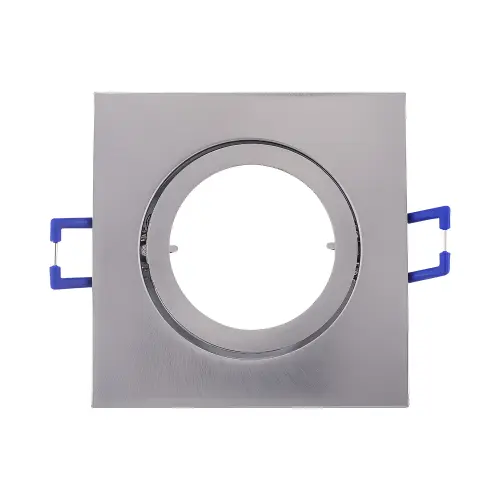 Braytron GU10 Ugradna Rozetna Kvadratna Nikl BH03-02024
