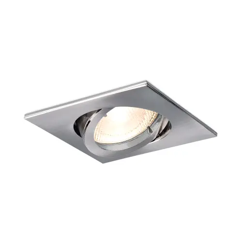 Braytron GU10 Ugradna Rozetna Kvadratna Nikl BH03-02024