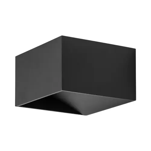 Braytron LED Stepenišna Svetiljka Kvadratna 8W Crni 3000K BH07-03101