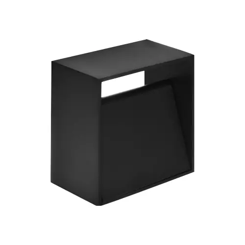 Braytron LED Stepenišna Svetiljka Kvadratna 8W Crni 3000K BH07-03101