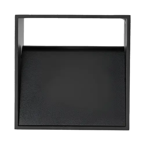 Braytron LED Stepenišna Svetiljka Kvadratna 8W Crni 3000K BH07-03101