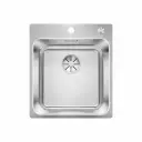 Blanco Solis 400-IF/A Inox (plemeniti čelik) dorada četkom sa podizačem čepa 526119