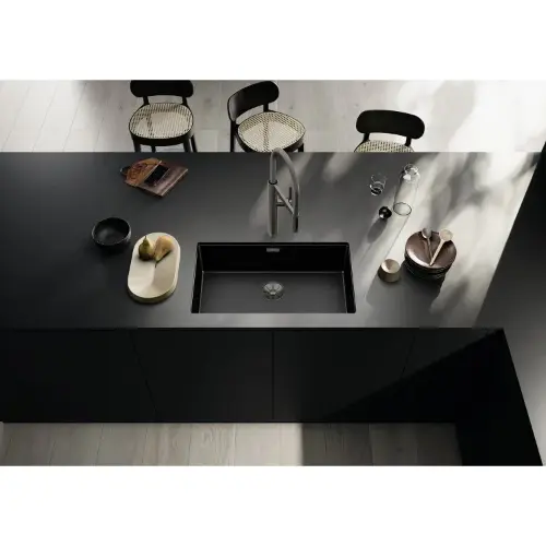 Blanco dodatak sifonu saten Dark Steel 206900