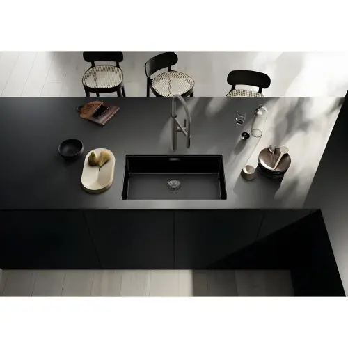 Blanco dodatak sifonu saten Dark Steel 206900