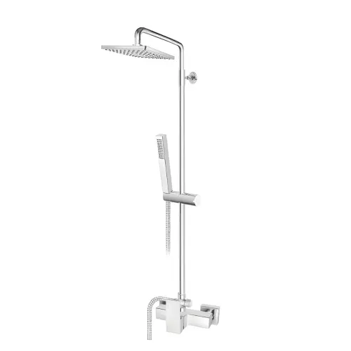 Rosan Quadro BATERIJA za tuš kadu sa USPONSKIM TUŠEM JQ37251