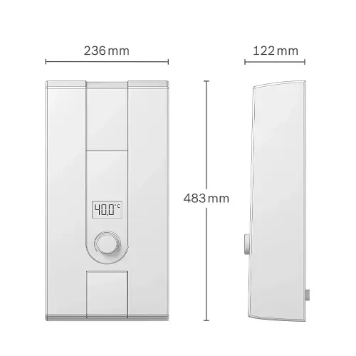 Bosch protočni TR8500 21/24 DESOB - tehnički crtež