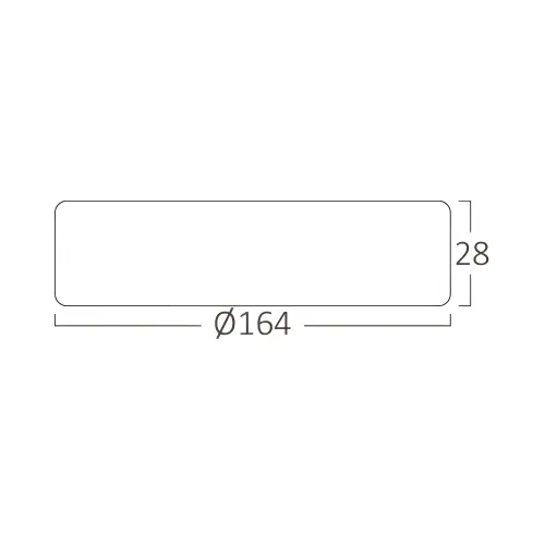 Braytron LED Panel Nadgradni Okrugli 12W Beli 6500K BP03-41230