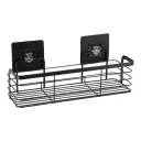 Tendance Zidna žičana Polica samolepljiva 3M 292 X 11 X 122 METAL Crna 91017108