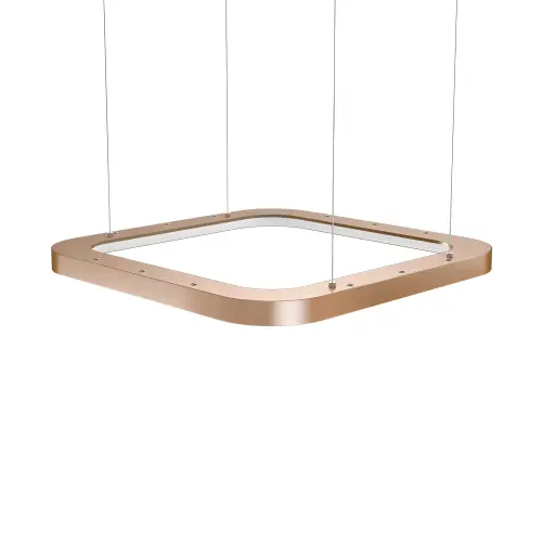 Braytron LED Visilica Kvadratna 46W Zlatni CCT IP20 BH17-01986