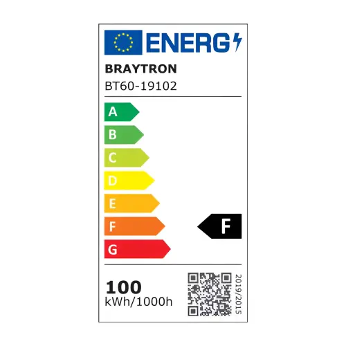 Braytron LED Reflektor 100W Sivi 3000K IP65 BT60-19102