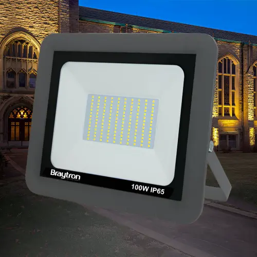 Braytron LED Reflektor 100W Sivi 3000K IP65 BT60-19102
