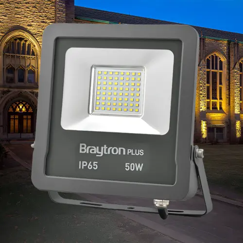 Braytron LED Reflektor 50W Sivi 3000K IP65 BT61-05002